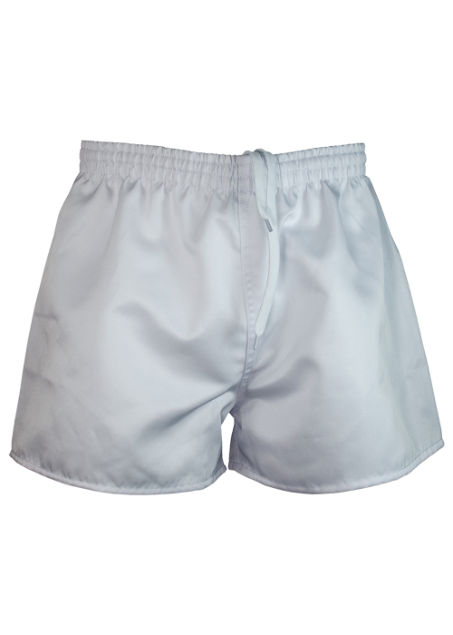 Mens white rugby shorts sale