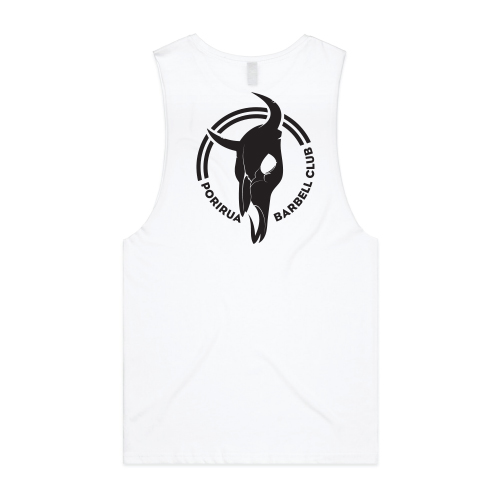 Porirua Barbell Mens Tank CUS Classic Uniforms & Sportswear