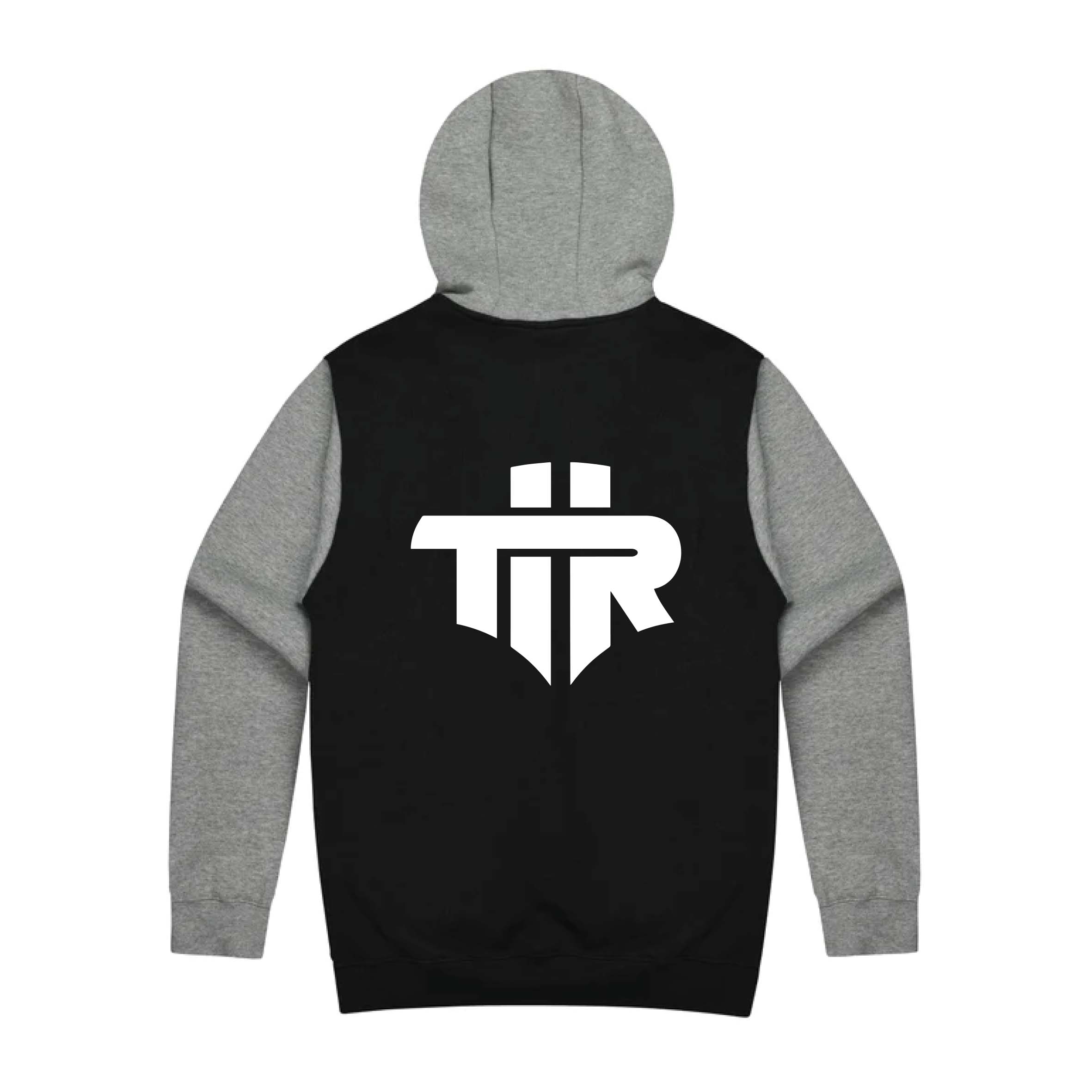 Tihei Rangatahi Tihei Rangatahi – Hoodie – Grey/Black – CUS | Classic Uniforms & Sportswear